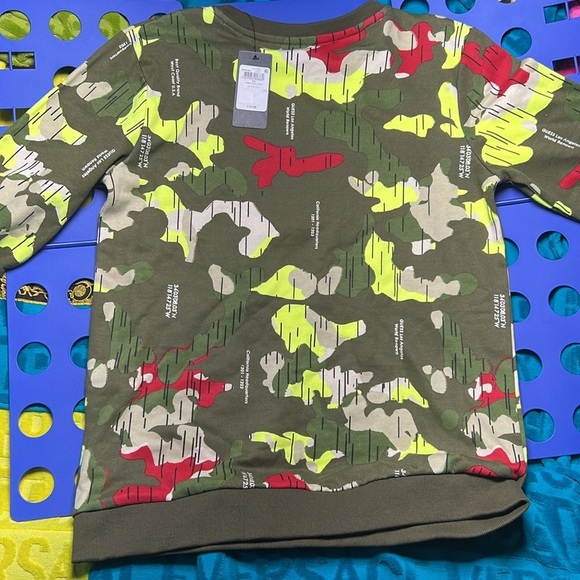 Guess Sweatshirt Combat Camo Print - Picture 2 of 2